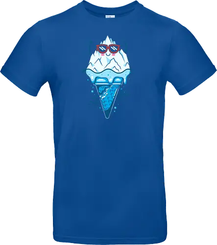 Lustige Eisbergcreme