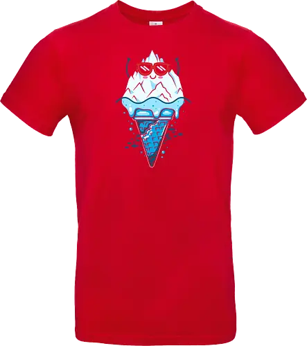 Lustige Eisbergcreme