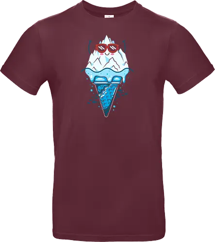 Lustige Eisbergcreme