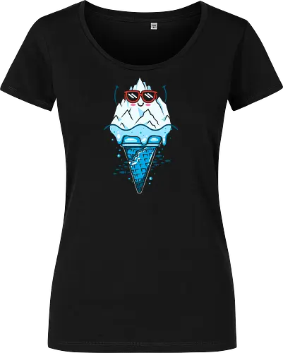 Lustige Eisbergcreme