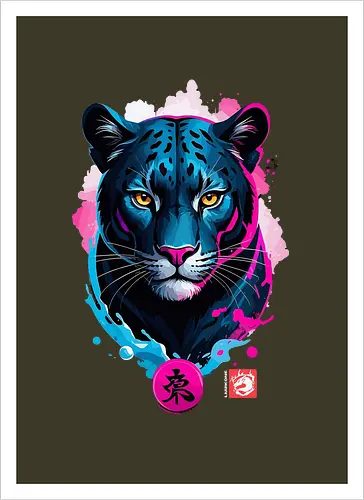 Panther Dream Rosa Blau