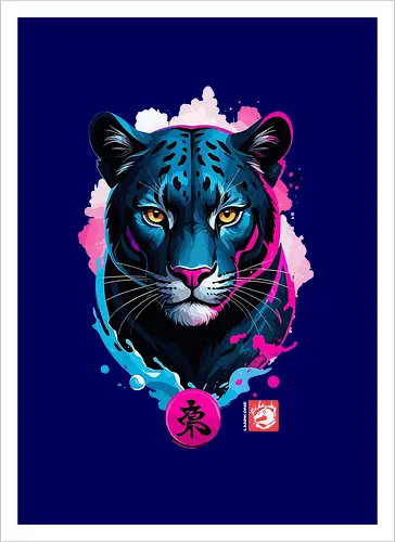 Panther Dream Rosa Blau