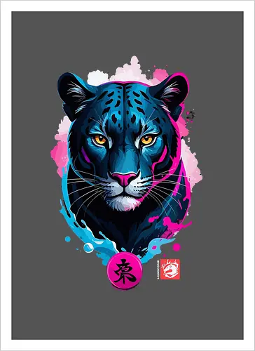 Panther Dream Rosa Blau