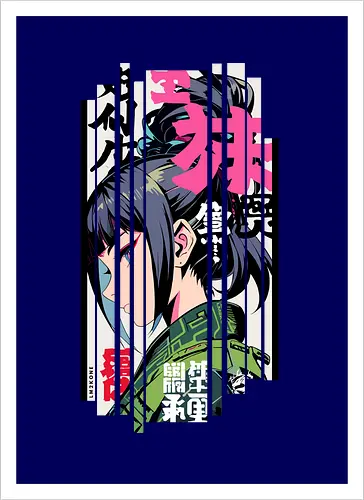 Grüne Geisha Anime