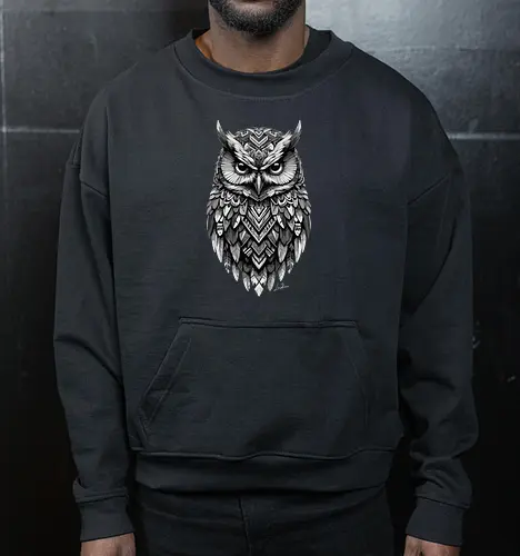 Indische geometrische Eule