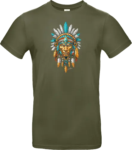 Colorful American Native