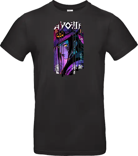 Lila Halloween Hexe