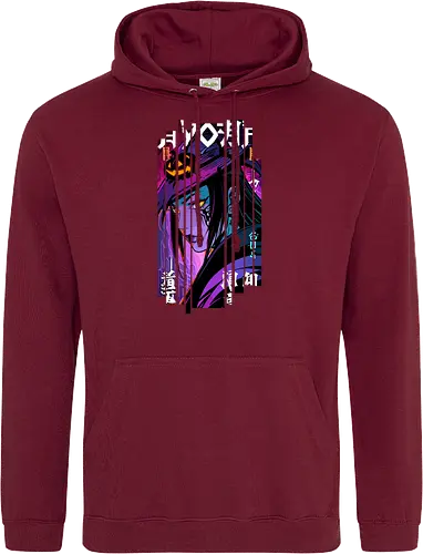 Lila Halloween Hexe