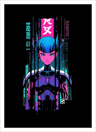 Cyberpunk Japan Neon