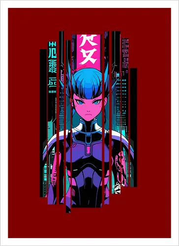 Cyberpunk Japan Neon