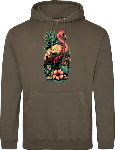American Pink Flamingo Summer Vibes