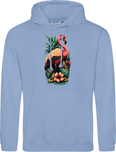 American Pink Flamingo Summer Vibes