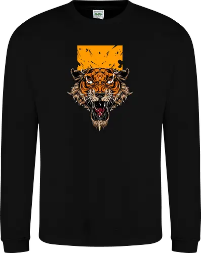 Angry Japanese Tiger Tattoo Tora