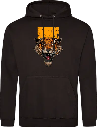 Angry Japanese Tiger Tattoo Tora