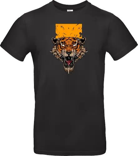 Angry Japanese Tiger Tattoo Tora