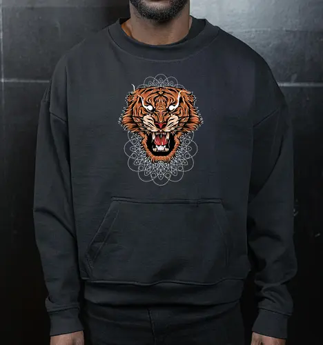 Angry Japanese Tiger Tora