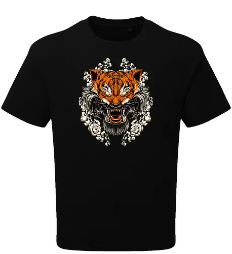 Angry Tiger Tora Tattoo