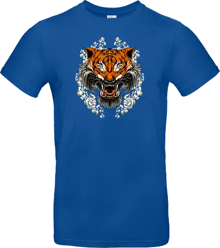 Angry Tiger Tora Tattoo