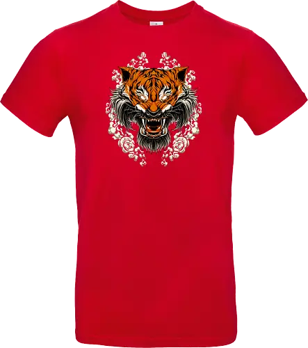 Angry Tiger Tora Tattoo