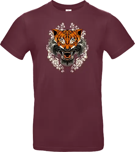 Angry Tiger Tora Tattoo