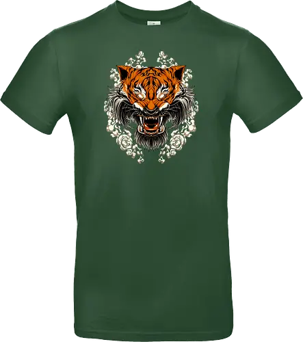 Angry Tiger Tora Tattoo