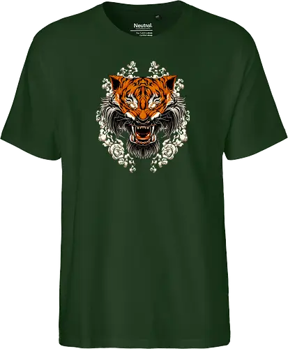 Angry Tiger Tora Tattoo