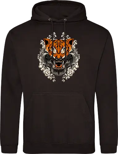 Angry Tiger Tora Tattoo