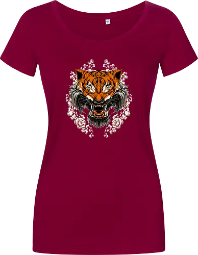 Angry Tiger Tora Tattoo