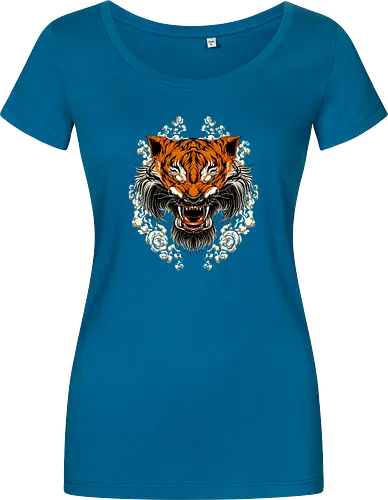 Angry Tiger Tora Tattoo