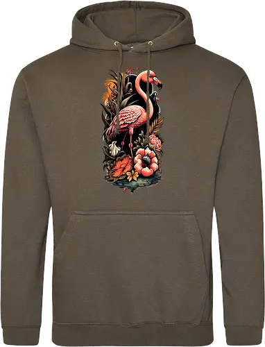 American Pink Flamingo Summer Vibes