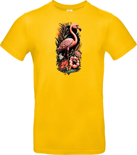 American Pink Flamingo Summer Vibes