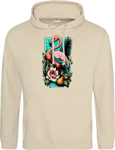 American Pink Flamingo Summer Vibes