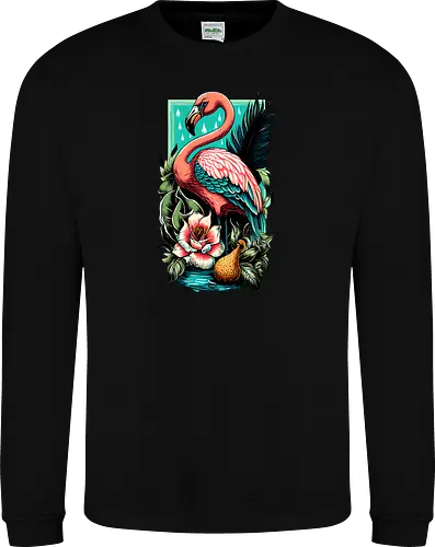 American Pink Flamingo Summer Vibes