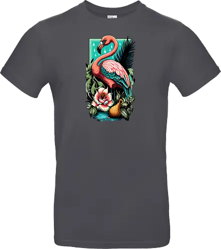 American Pink Flamingo Summer Vibes