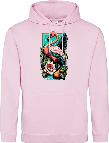 American Pink Flamingo Summer Vibes