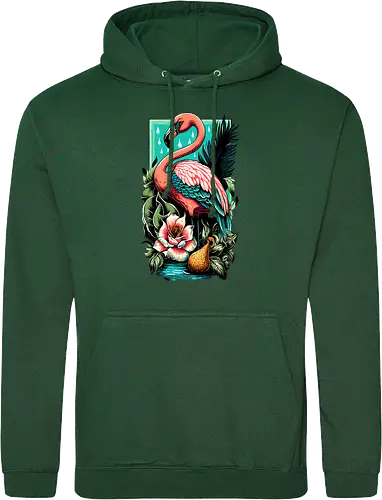 American Pink Flamingo Summer Vibes