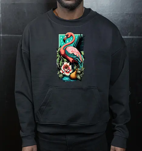 American Pink Flamingo Summer Vibes