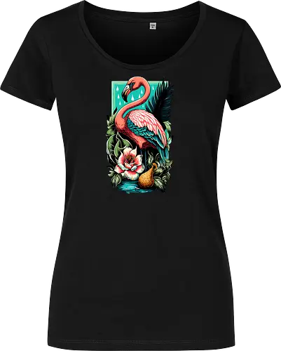 American Pink Flamingo Summer Vibes