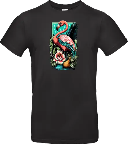 American Pink Flamingo Summer Vibes