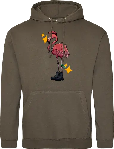 American Pink Punk Flamingo