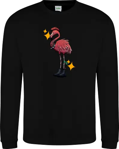 American Pink Punk Flamingo