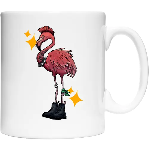 American Pink Punk Flamingo
