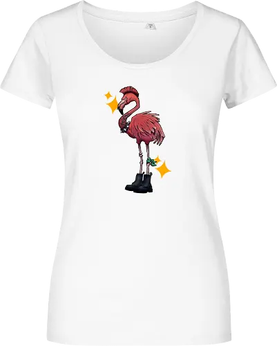 American Pink Punk Flamingo