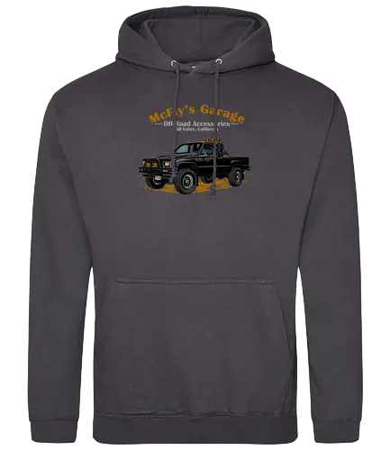 Mcfly's Garage  - Mcfly, Toyota, Hilux, Timetravel - Standard Hoodie