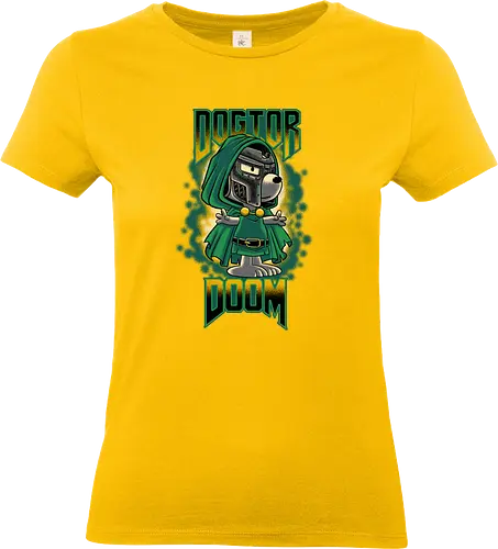 Dogtor Doom - Doctor Doom, Peanuts - Standard T-Shirt (Frauen)