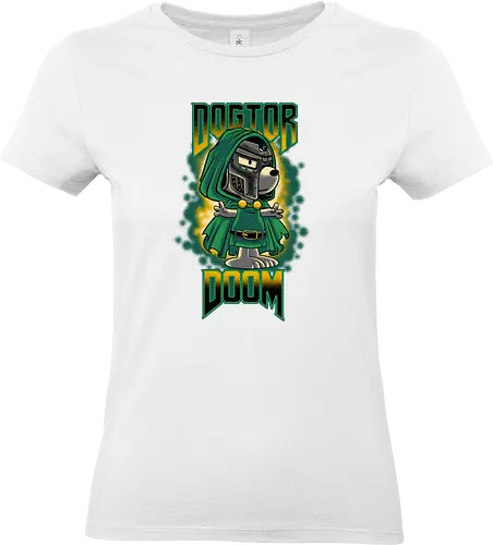 Dogtor Doom - Doctor Doom, Peanuts - Standard T-Shirt (Frauen)