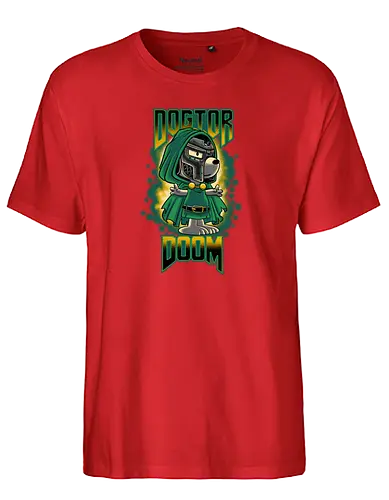 Dogtor Doom - Doctor Doom, Peanuts - Fairtrade T-Shirt
