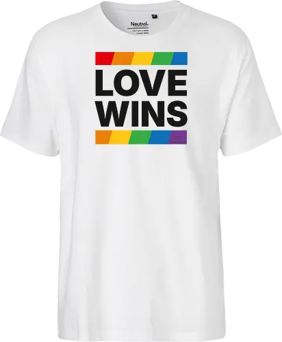 LOVE WINS - schwarz
