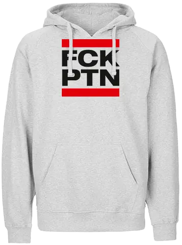 FCK PTN - schwarz - Fairtrade Hoodie