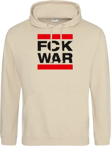 FCK WAR - schwarz - Standard Hoodie